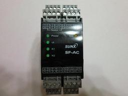 SUNX SAFETY RELAY MODEL:SF-AC 二手良品