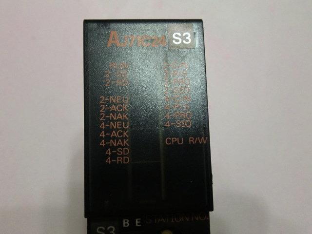 MITSUBISHI PLC MODEL:AJ71C24-S3 無盒新品 — 2 / 2