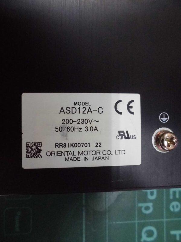 ORIENTAL MOTOR MODEL : ASD12A-C (二手良品) — 4 / 4