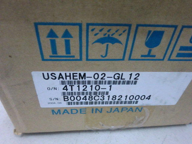 YASKAWA MODEL : USAHEM-02-GL12 200W 盒裝 (NEW) — 3 / 3