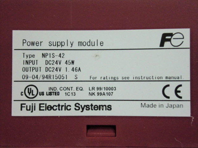 FUJI ELECTRIC TYPE : NP1S-42 盒裝 (NEW) — 2 / 2