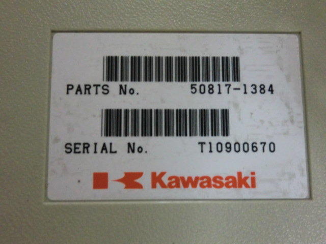 KAWASAKI 機台操作盤 OPERATING PANEL PARTS NO.50817-1384 盒裝 (NEW) — 3 / 3