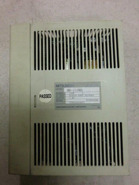 MITSUBISHI 三菱 AC SERVO DRIVER MODEL : MR-J10MA INPUT : AC 200V ~ AC 230V 100W (二手良品) — 2 / 3