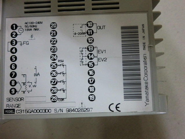 YAMATAKE SDC31 MODEL : C315GA0003D0 (二手良品) — 2 / 3