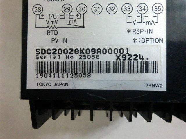 YAMATAKE SDC200 MODEL : SDC2002GK09A00001 (二手良品) — 3 / 3
