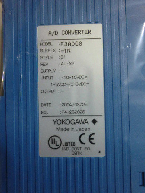 YOKOGAWA MODEL : F3AD08-1N 盒裝 (NEW) — 3 / 3