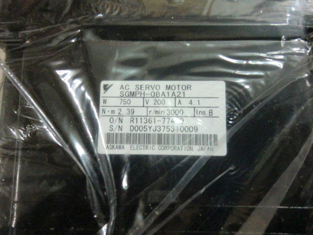 YASKAWA MODEL : SGMPH-08A1A21 750W 盒裝 (NEW) — 2 / 3