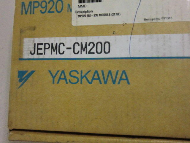 YASKAWA MP920 217IF MODEL : JEPMC-CM200 盒裝 (NEW) — 3 / 3