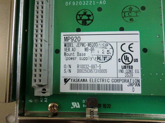 YASKAWA MP920 MB-01 MODEL : JEPMC-MB200 REV.A0 (NEW) — 2 / 3