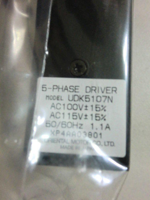 ORIENTAL MOTOR MODEL : UDK5107N 盒裝 (NEW) — 2 / 3