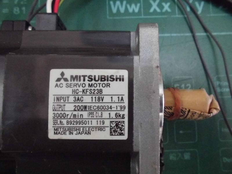 MITSUBISHI MODEL : HC-KFS23B 200W 無盒裝 (NEW) — 3 / 5
