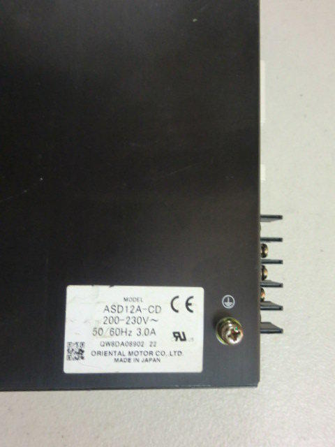ORIENTAL MOTOR MODEL : ASD12A-CD (二手良品) — 3 / 3