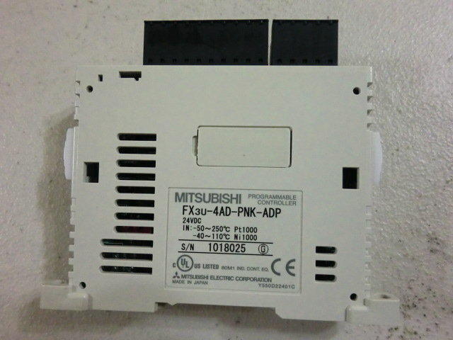 MITSUBISHI MODEL : FX3U-4AD-PNK-ADP 盒裝 (NEW) — 2 / 3