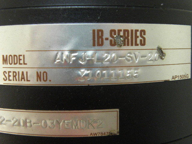 YASKAWA MODEL : SGMGH-03A2B6B + ANFJ-L20-SV-20 (NEW) — 2 / 3