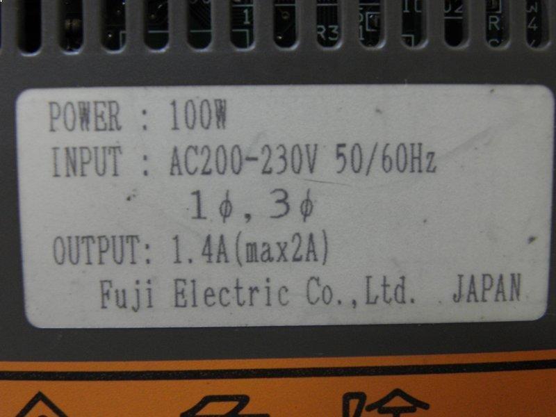 FUJI ELECTRIC MODEL : RYE.10D 100W (二手良品) — 2 / 2