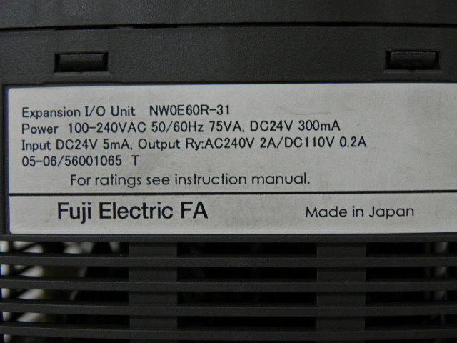 FUJI ELECTRIC MODEL : NW0E60R-31 盒裝 (NEW) — 2 / 2