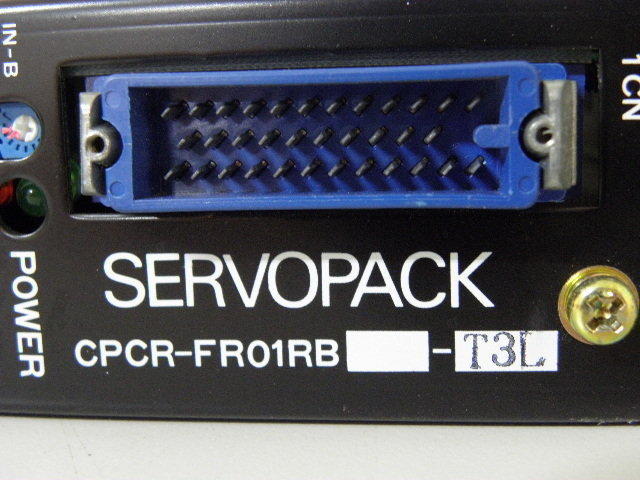 YASKAWA 安川 SERVOPACK MODEL : CPCR-FR01RB-T3L 無盒裝 (NEW) — 2 / 2