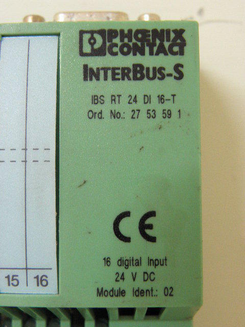 PHOENIX CONTACT INTERBUS-S IBS RT 24 DI 16-T (二手良品) — 2 / 2