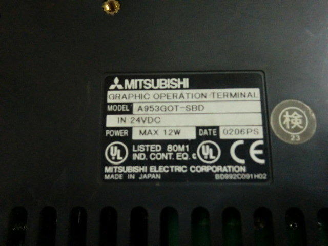MITSUBISHI MODEL : A953GOT-SBD (二手良品) — 3 / 3