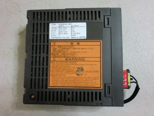 FUJI ELECTRIC MODEL : RYB201S3-VBC 200W (二手良品) — 3 / 3