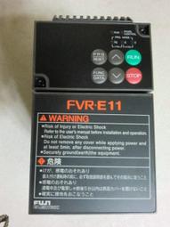FUJI ELECTRIC TYPE : FVR0.75E11S-2 1HP (二手良品)