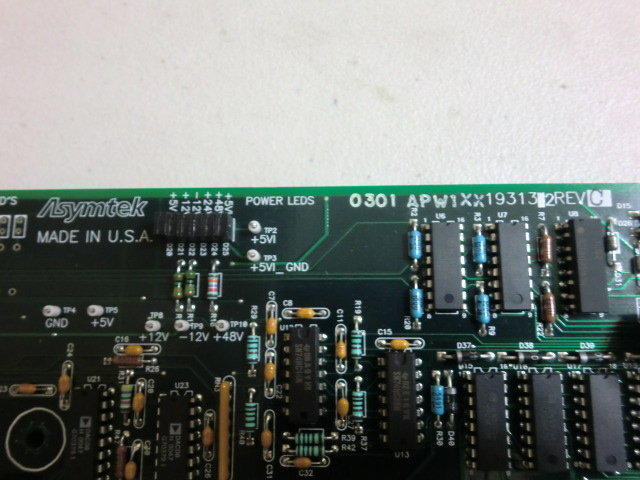 點膠機電路板 ASYMTEK PCB APW1XX193132 REV C (二手良品) — 2 / 3