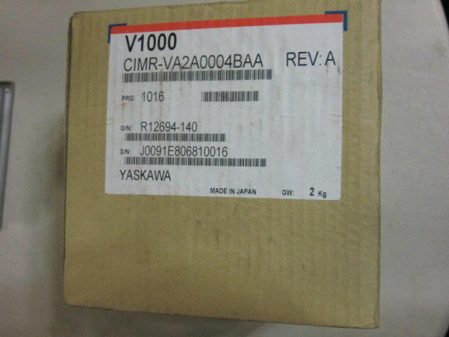 YASKAWA V1000 MODEL : CIMR-VA2A0004BAA 400W 盒裝 (NEW) — 3 / 3