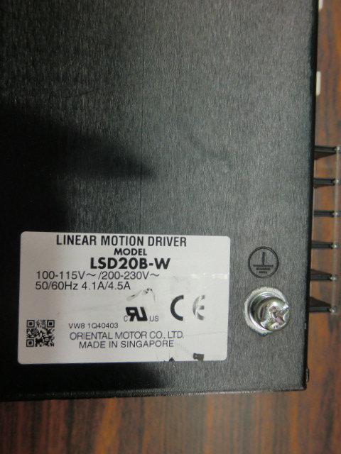 ORIENTAL MOTOR MODEL : LSD20B-W (二手良品) — 3 / 3