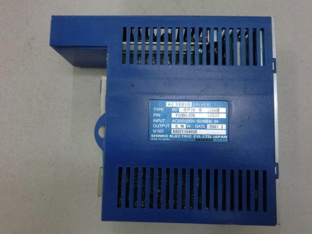 SHINKO ELECTRIC MODEL : BD-07F10-B 700W (二手良品) — 2 / 3
