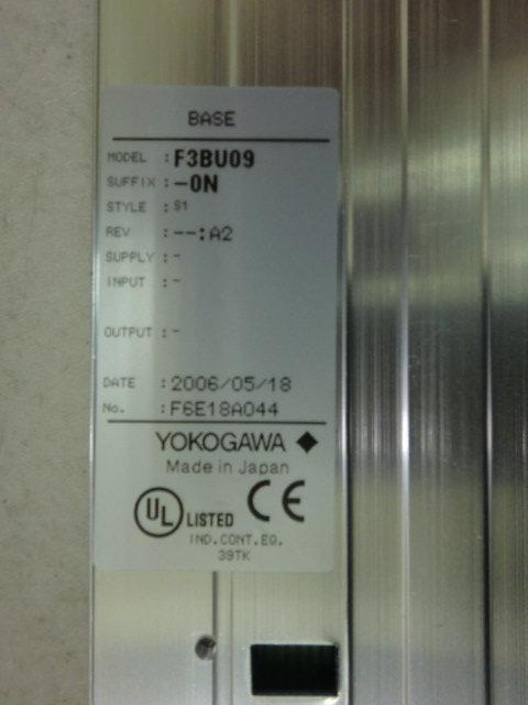 YOKOGAWA MODEL : F3BU09-0N (二手良品) — 3 / 3
