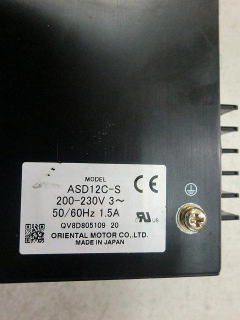 ORIENTAL MOTOR MODEL : ASD12C-S (二手良品) — 3 / 3