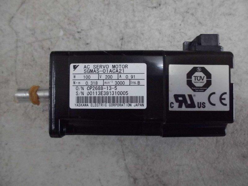 YASKAWA MODEL : SGMAS-01ACA21 100W 無盒裝 (NEW) — 2 / 3