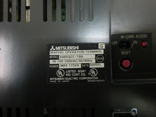 MITSUBISHI MODEL : A985GOT-TBA + A9GT-BUSS (二手良品) — 3 / 3
