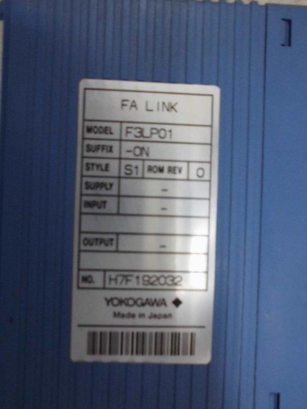 YOKOGAWA MODEL : F3LP01-0N (二手良品) — 3 / 3