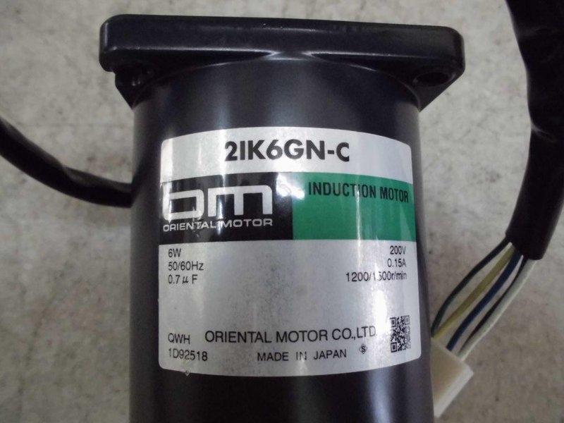 ORIENTAL MOTOR MODEL : 2IK6GN-C 無盒裝 (NEW) — 2 / 3