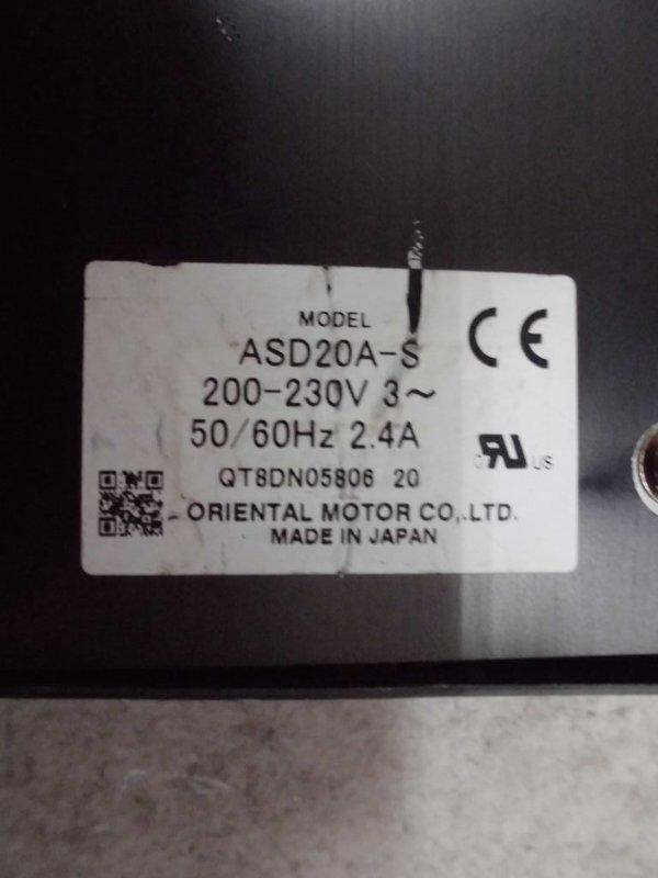 ORIENTAL MOTOR MODEL : ASD20A-S (二手良品) — 3 / 3