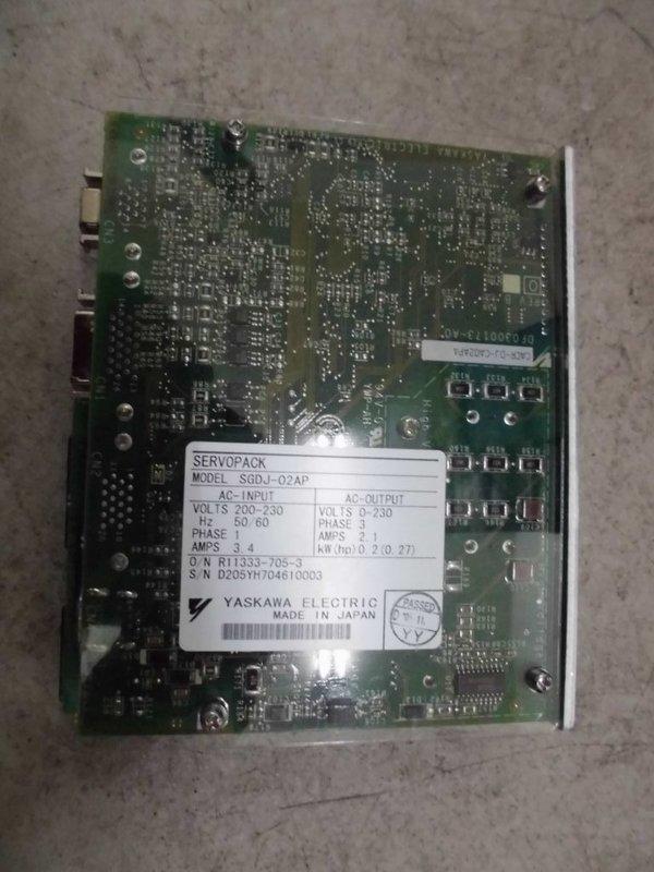 YASKAWA MODEL : SGDJ-02AP 200W (二手良品) — 3 / 3