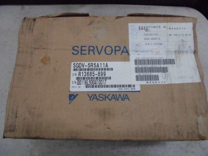 YASKAWA MODEL : SGDV-5R5A11A 750W 盒裝 (NEW) — 3 / 3