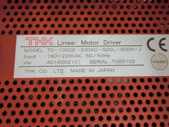 THK MODEL:TD-100CE-200AC-G20L-500N-J二手良品 — 3 / 3