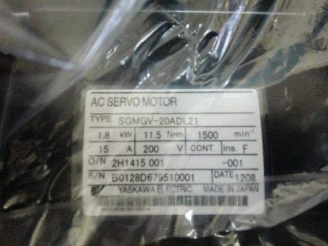 YASKAWA MODEL:SGMGV-20ADL21 1800W盒裝新品 — 2 / 3