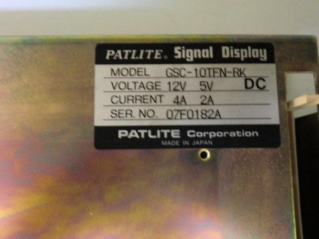 PATLITE MODEL:GSE-10TFN-RK無盒新品 — 3 / 3