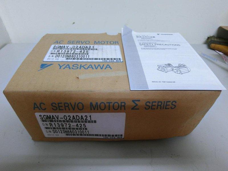 YASKAWA MODEL:SGMAV-02ADA21盒裝新品 — 3 / 3