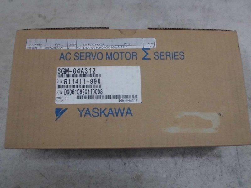 YASKAWA MODEL : SGM-04A312 400W 盒裝 (NEW) — 3 / 3