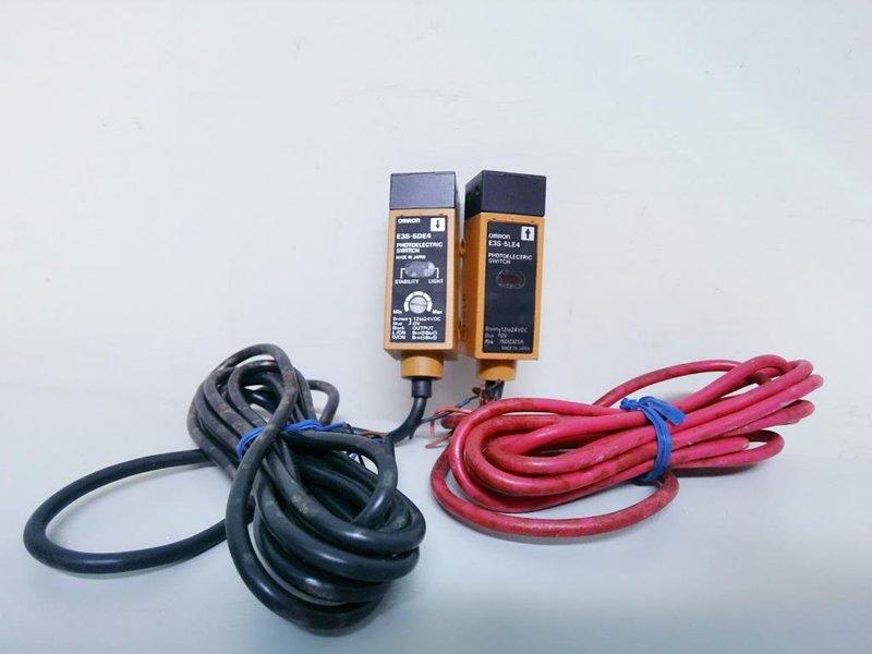 OMRON PHOTOELECTRIC SWITCH MODEL:E3S-5DE4 盒裝新品