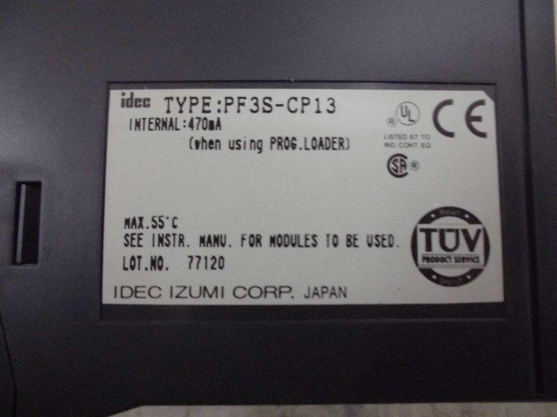 IDEC MODEL : PF3S-CP13 盒裝 (NEW) — 2 / 3