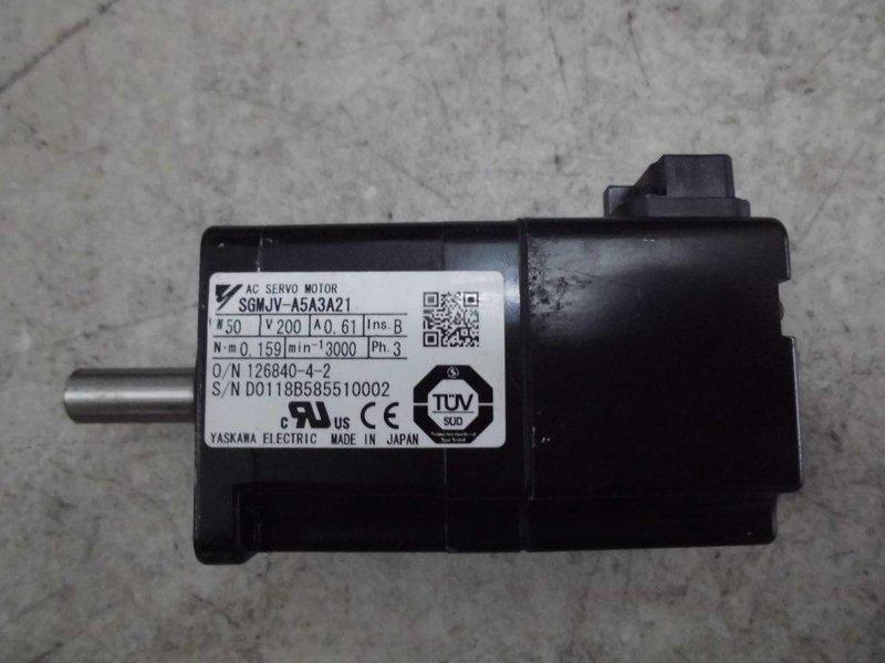 YASKAWA MODEL : SGMAS-A5A3A21 50W (二手良品) — 2 / 3