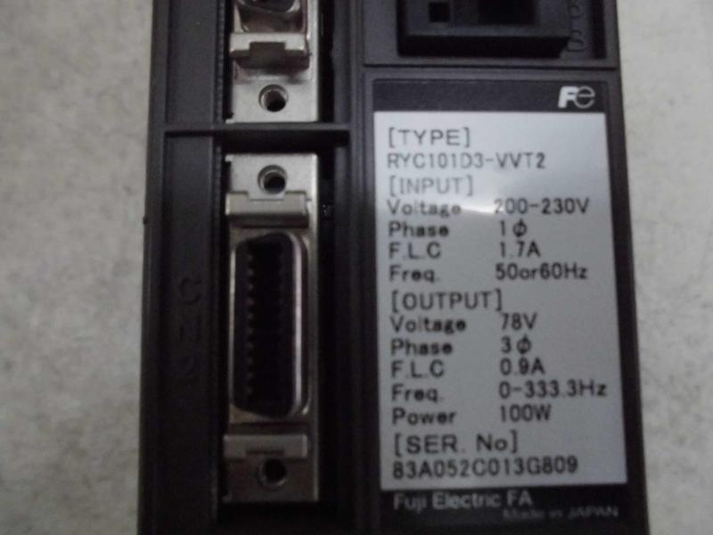 FUJI ELECTRIC MODEL : RYC101D3-VVT2 100W (二手良品) — 2 / 3