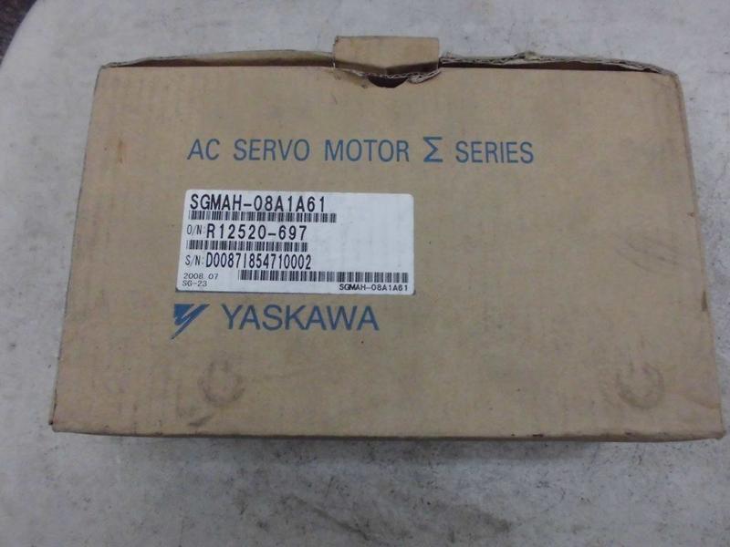 YASKAWA MODEL : SGMAH-08A1A61 750W 盒裝 (NEW) — 3 / 3
