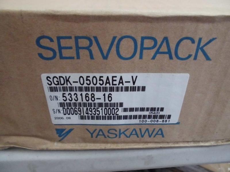 YASKAWA MODEL : SGDK-0505AEA-V 500W * 2 盒裝 (NEW) — 3 / 3