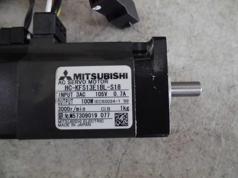 MITSUBISHI MODEL : HC-KFS13E1BL-S18 100W (二手良品) — 2 / 3